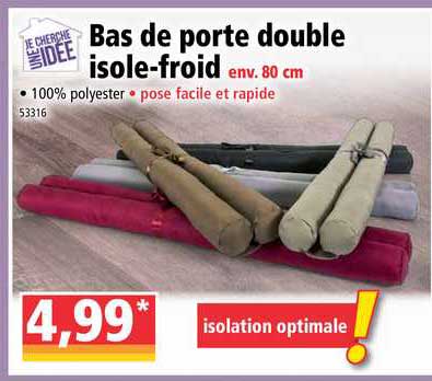 bas de porte double isole froid je cherche une idee