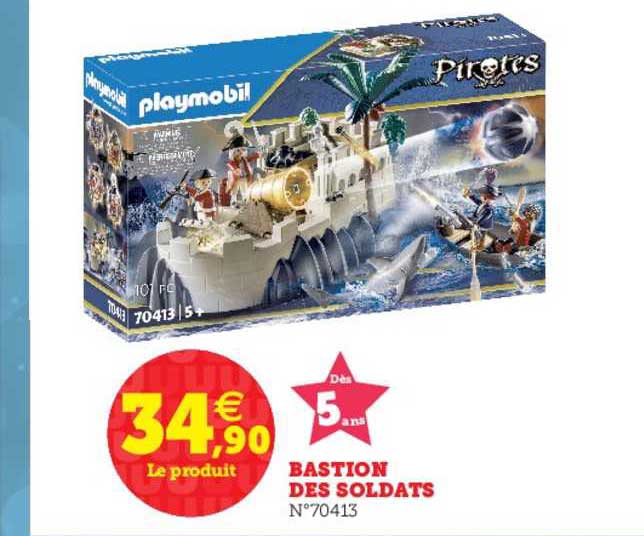 bastion des soldats playmobil