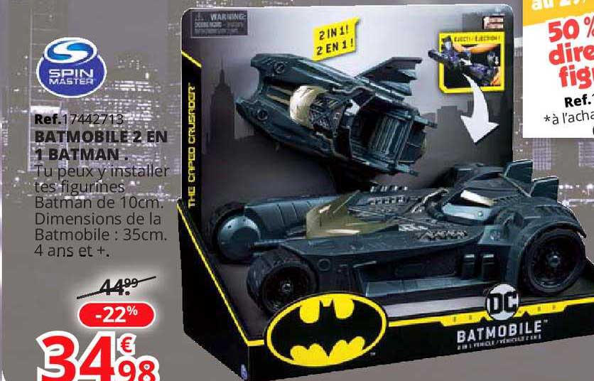 Batmobile 2 En 1 Batman