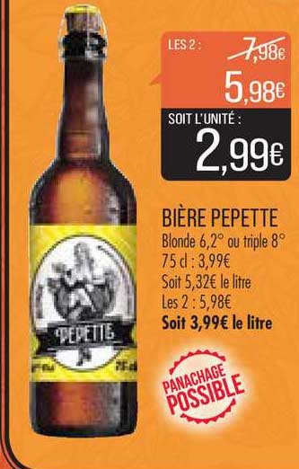 bière pepette