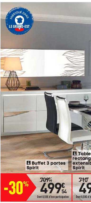 Buffet 3 Portes Spirit