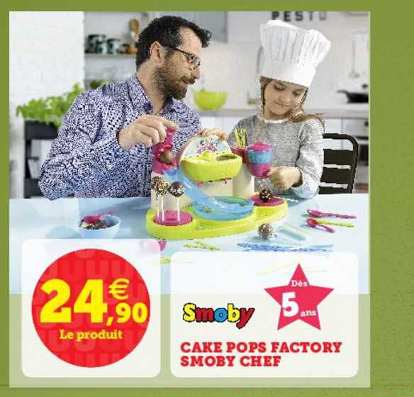 cake pops factory smoby chef