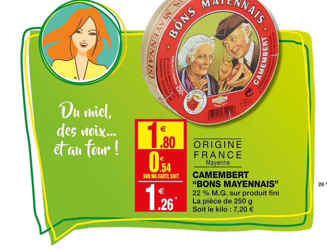 camembert "bons mayennais"