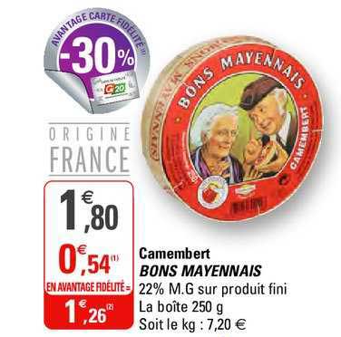 camembert bons mayennais