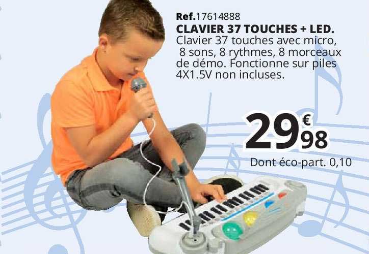 clavier 37 touches led