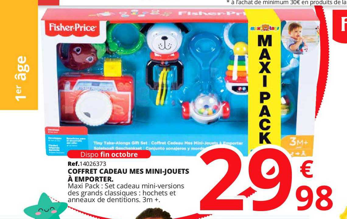 coffret cadeau mes mini jouets à emporter