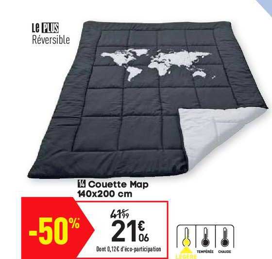 couette map 140x200 cm