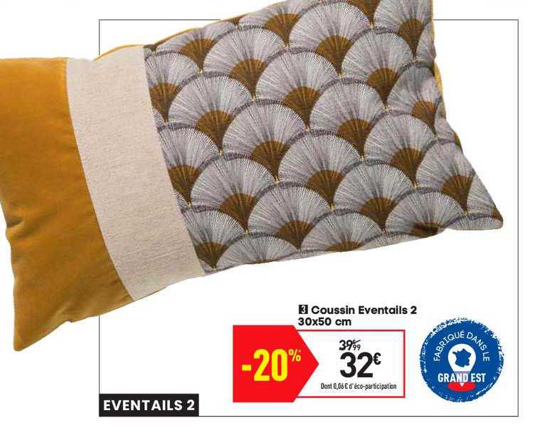 coussin eventails2 30x50 cm