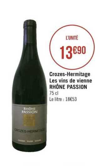 crozes hermitage les vins de viennes rhône passion