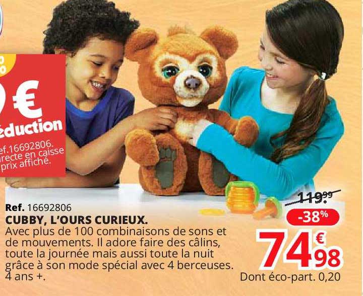 Cubby, L'ours Curieux
