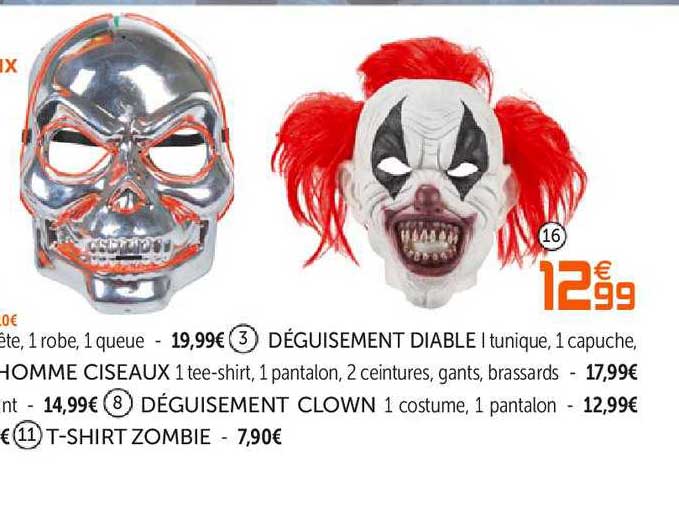 Déguisement Diable Déguisement Clown