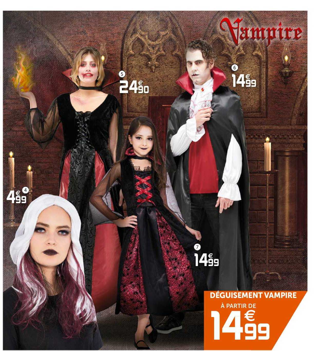 Déguisement Vampire