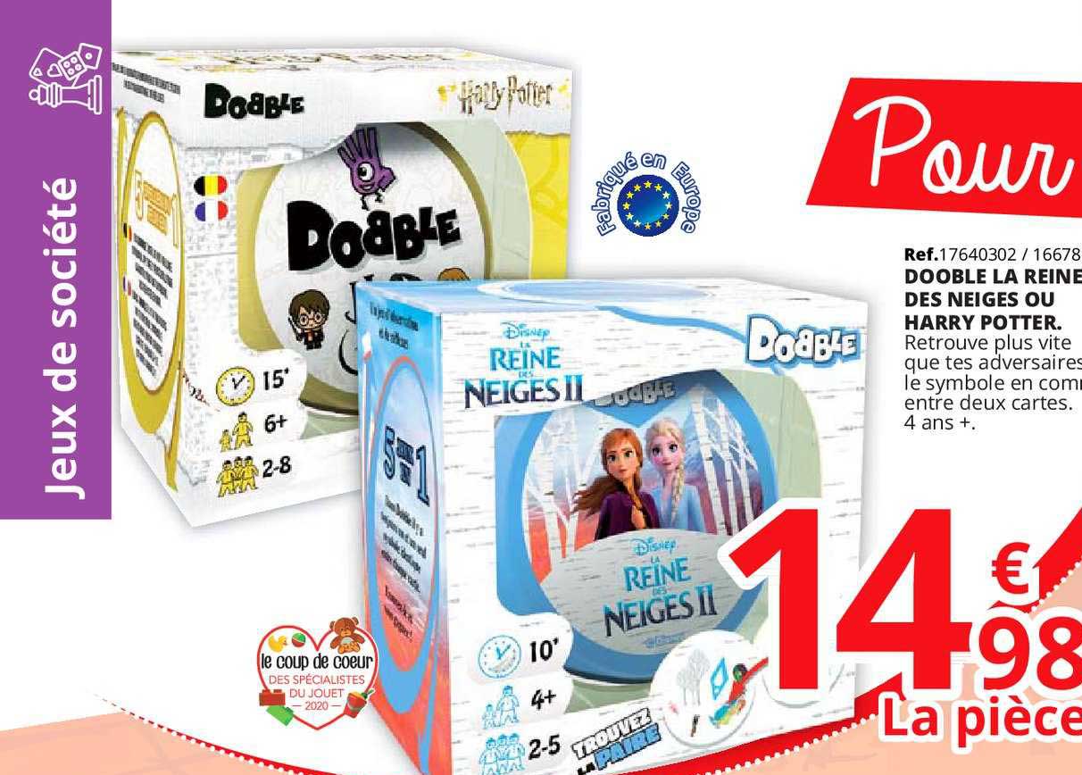 dooble la reine des neiges ou harry potter