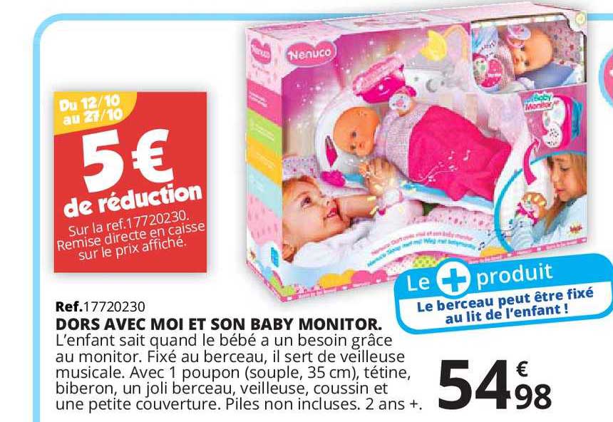 dors avec moi et son baby monitor