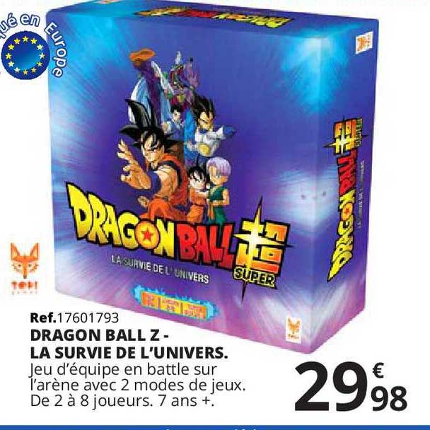 dragon ball z la survie de l'univers