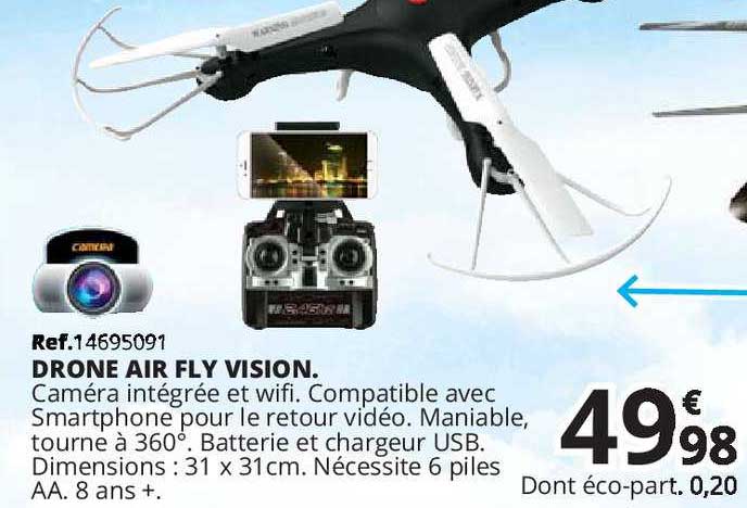 drone air fly vision