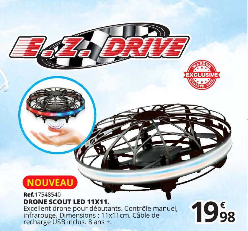 drone scout led 11x11