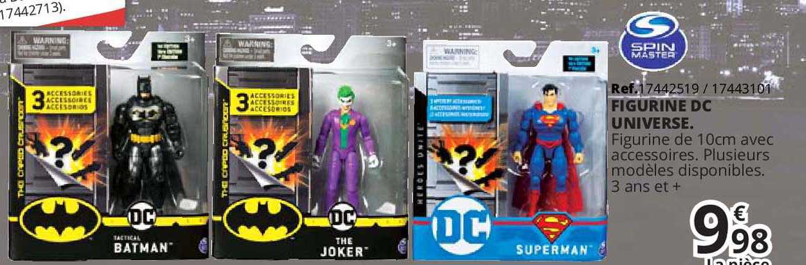 figurine dc universe spin master