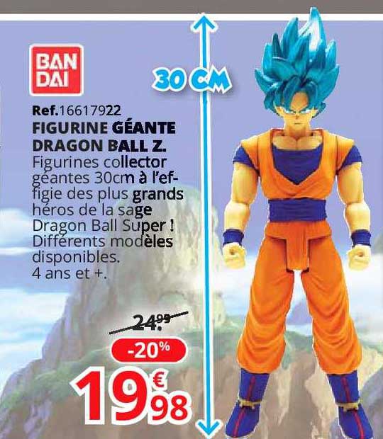 figurine géante dragon ball z ban dai