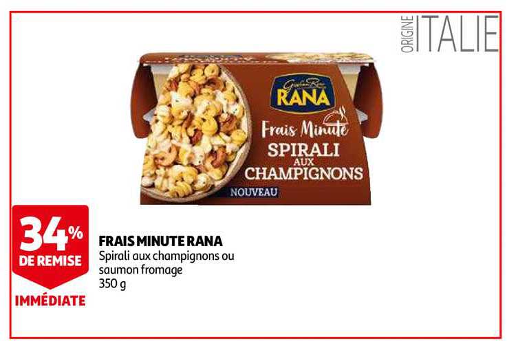 Frais Minute Rana 34% Remise Immédiate