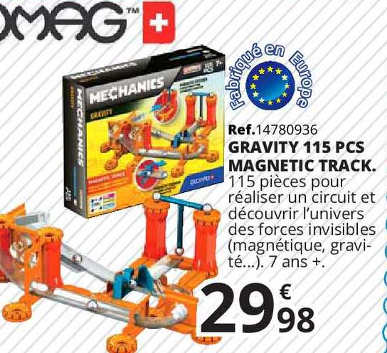 gravity 115 pcs magnetic track