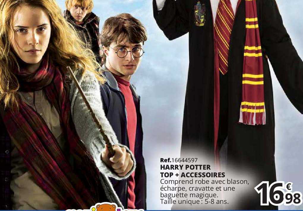 harry potter top + accessoires