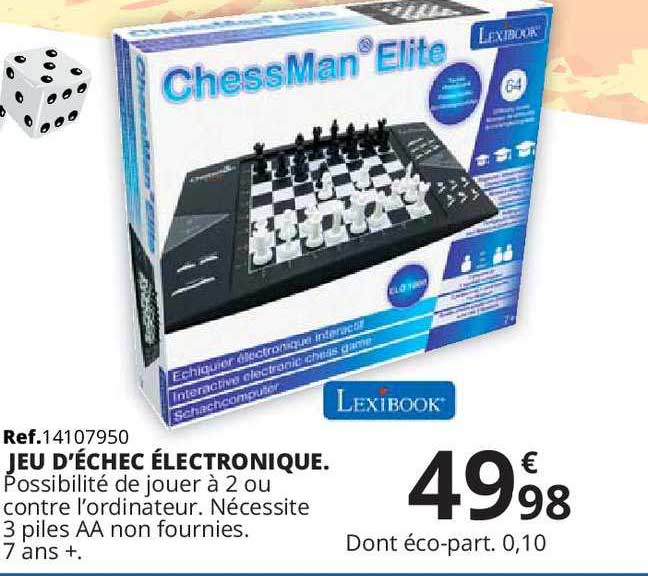 jeu d'échec électronique