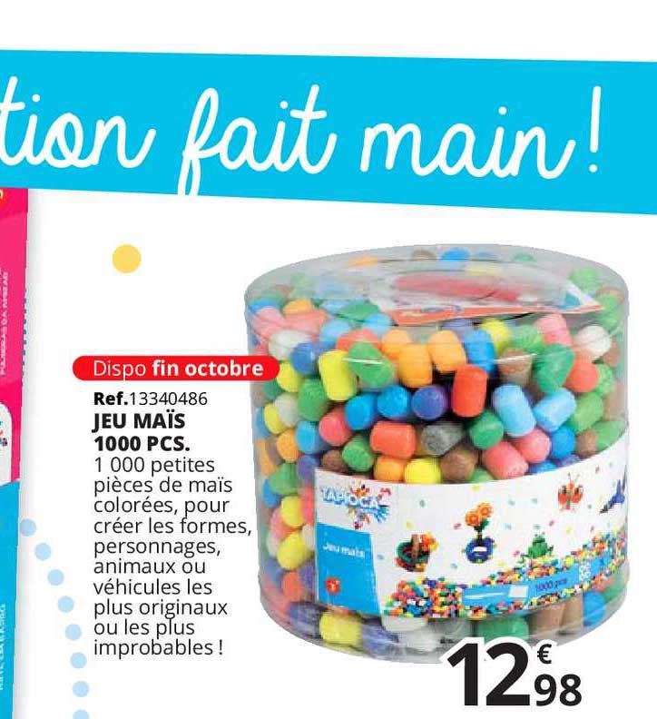 jeu maïs 1000 pcs