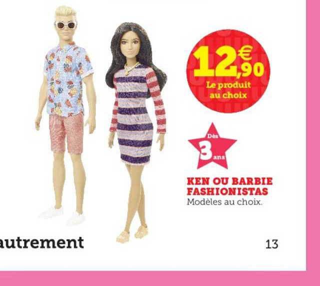 ken ou barbie fashionistas