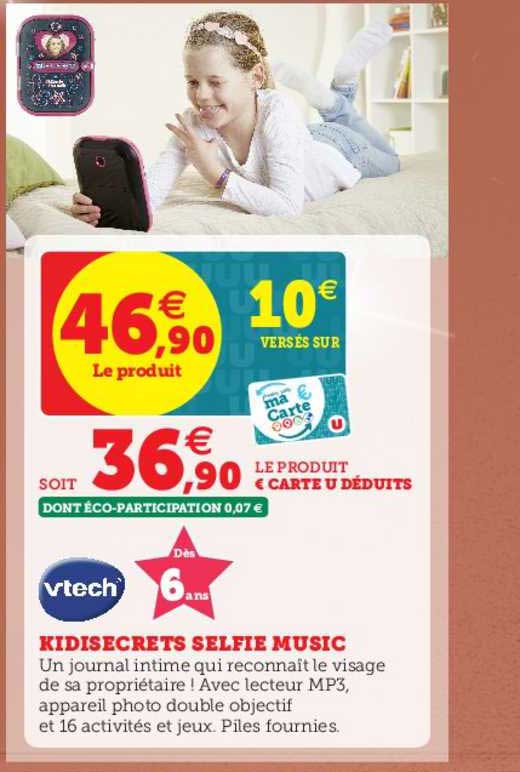 kidisecrets selfie music vtech