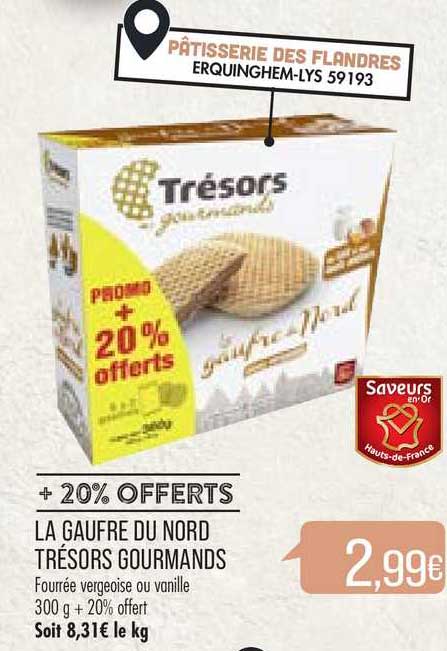la gaufre du nord trésors gourmands