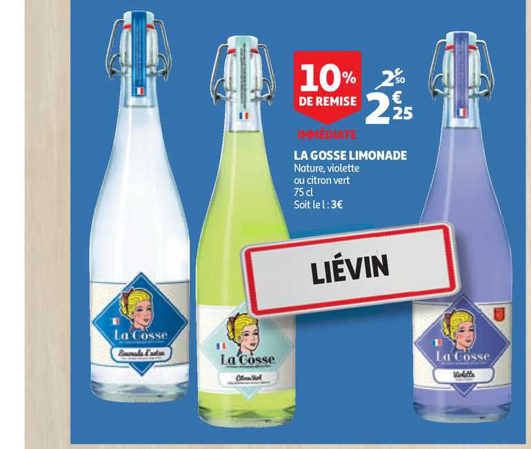 la gosse limonade 10% remise immédiate