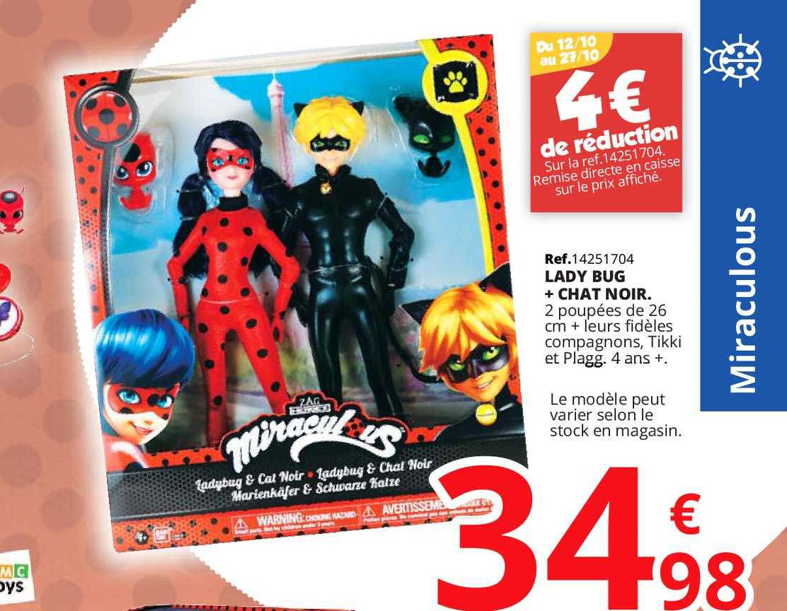 lady bug + chat noir miracul us