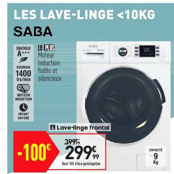 lave-linge frontal