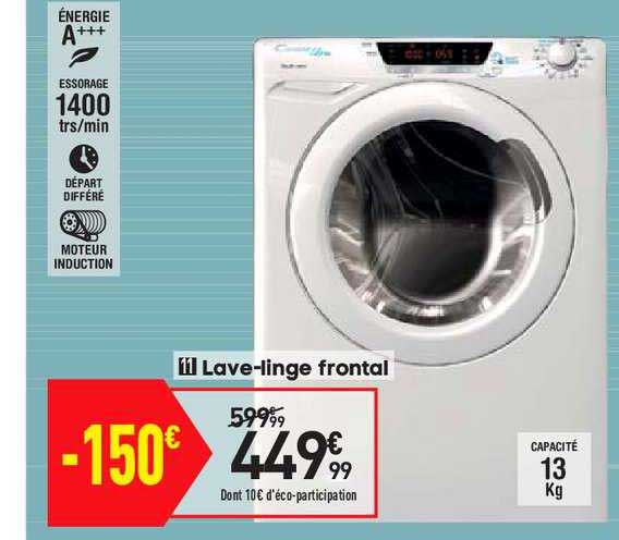 lave-linge frontal