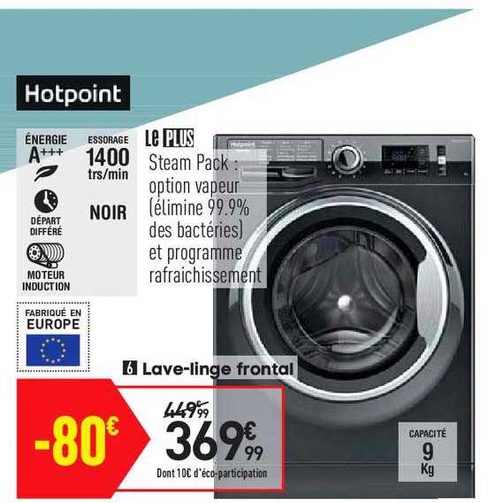 lave-linge frontal