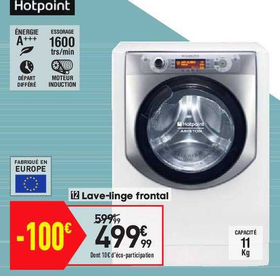 lave-linge frontal