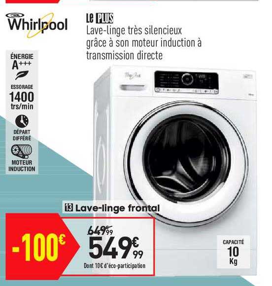 lave-linge frontal