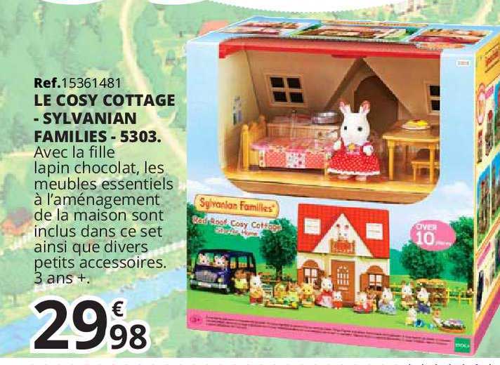 le cosy cottage sylvanian families 5303