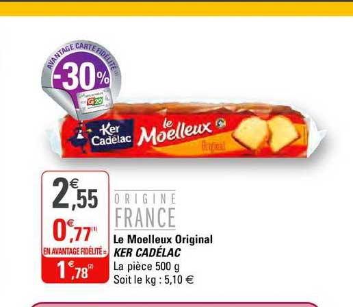 le moelleux original ker cadélac