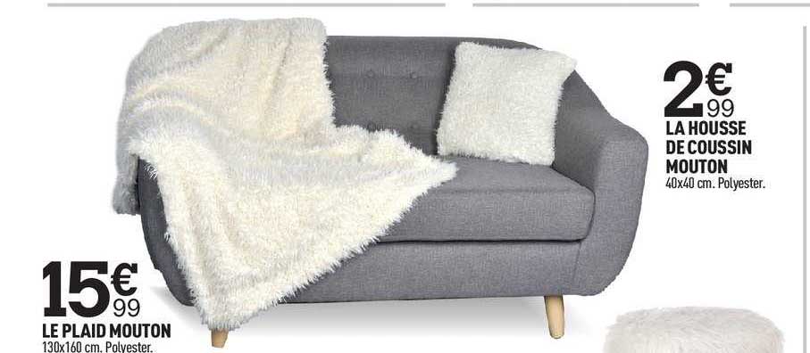 Le Plaid Mouton La Housse De Coussin Mouton