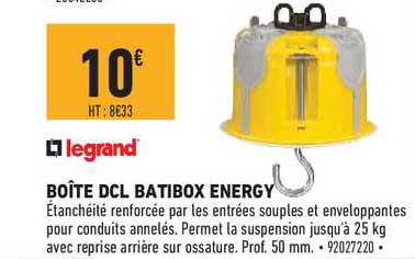 legrand boîte dcl batibox energy