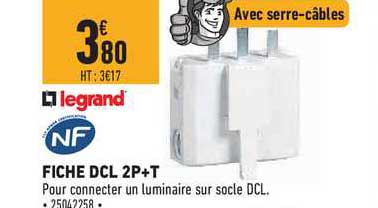 legrand fiche dcl 2p+t