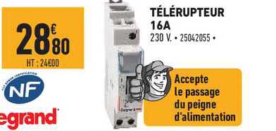 legrand télérupteur 16a