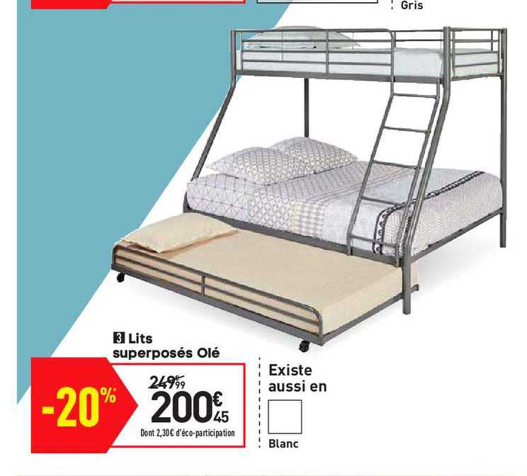 lits superposés olé