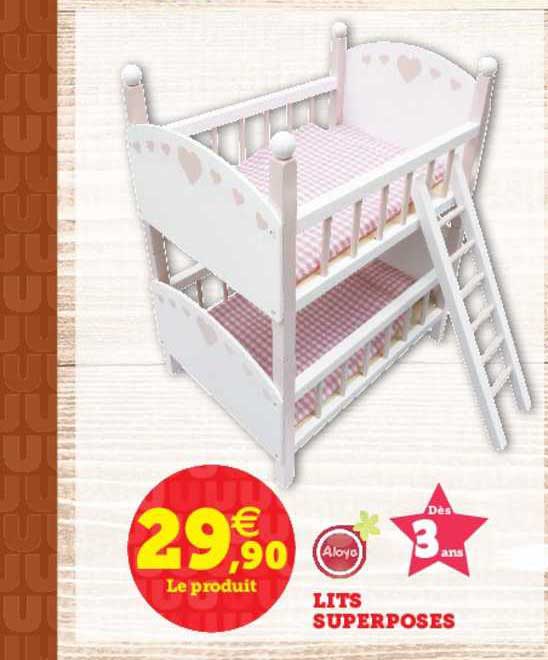 lits superposés