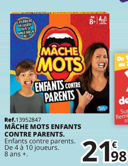 mâche mots enfants contre parents