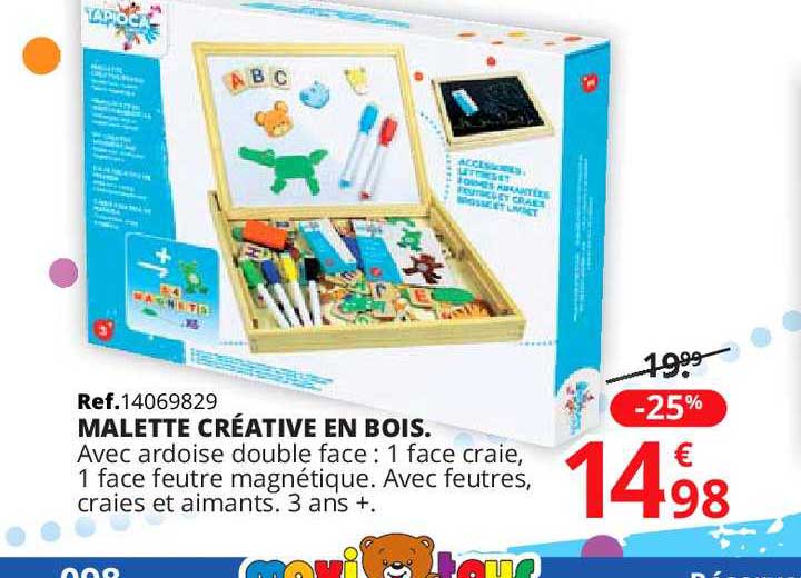 Malette Créative En Bois