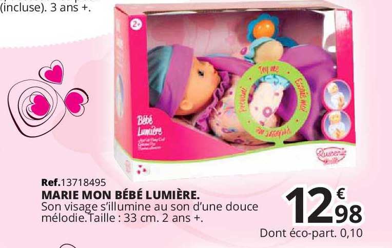 marie mon bébé lumière