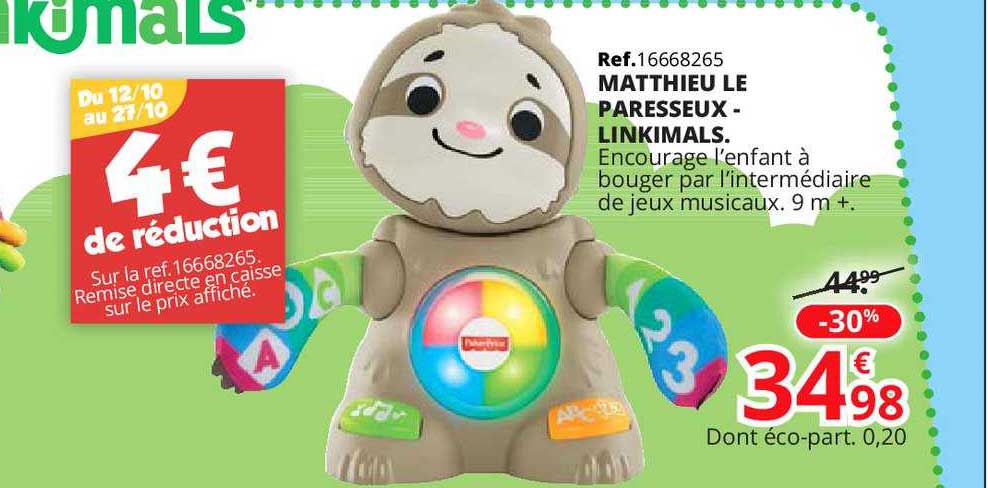 matthieu le paresseux linkimals